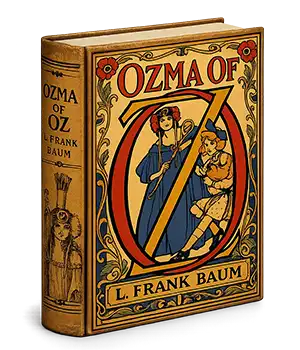 3D cover of Ozma of Oz
