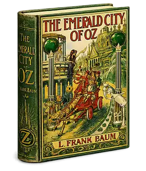 3D cover of The Emerald City of Oz