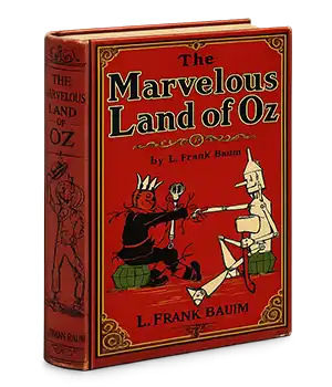 3D cover of The Marvelous Land of Oz