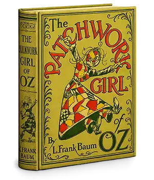 3D cover of The Patchwork Girl of Oz