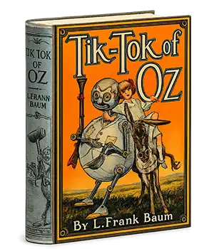 3D cover of Tik-Tok of Oz
